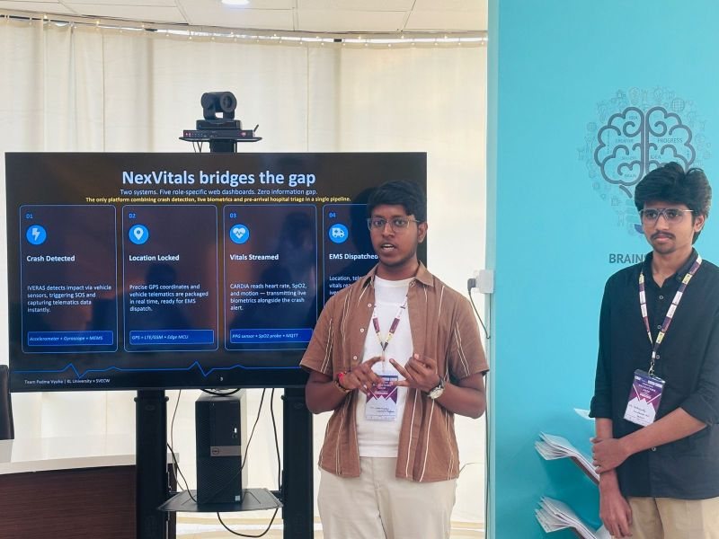 Student startup demo: NexVitals presents